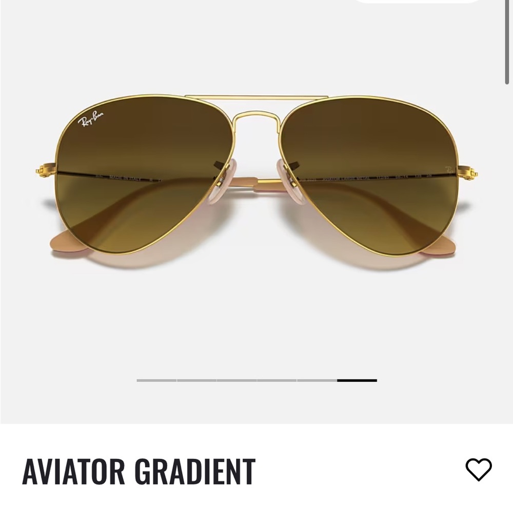 Ray-ban gradient aviator